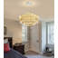 12" Modern Dimmable Chandelier For Living Room Gold-611174337-611174395-611174396