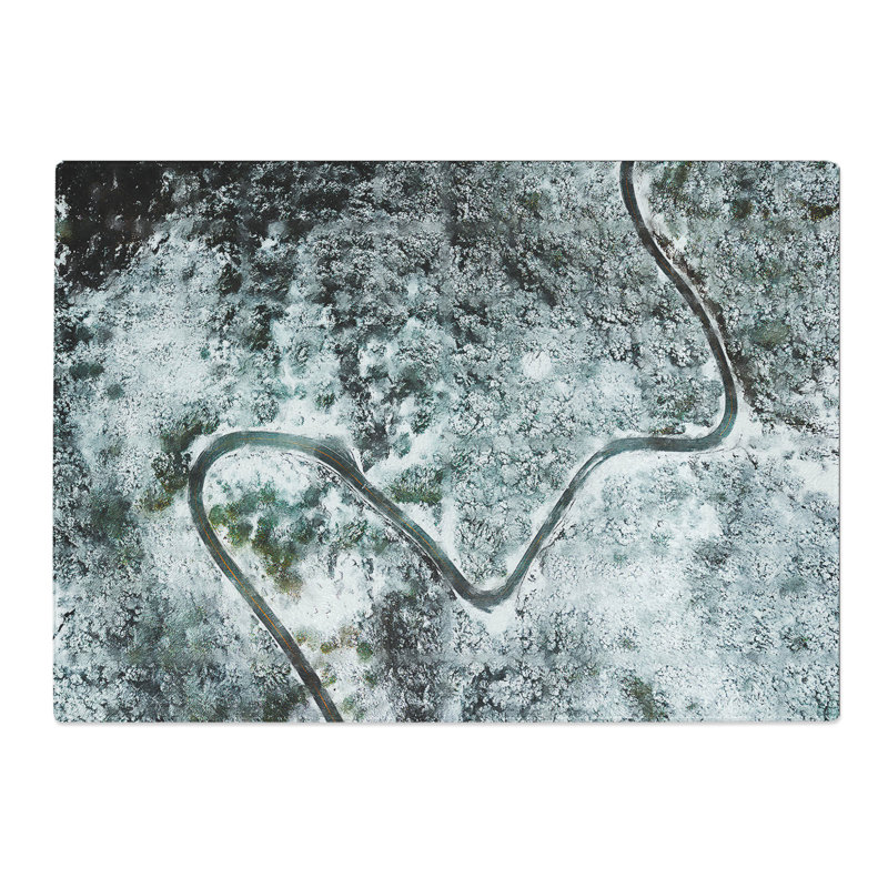 Winter Forest Vol.12 Painting Chopping Board, 0.4cm H x 20cm W x 28.5cm L