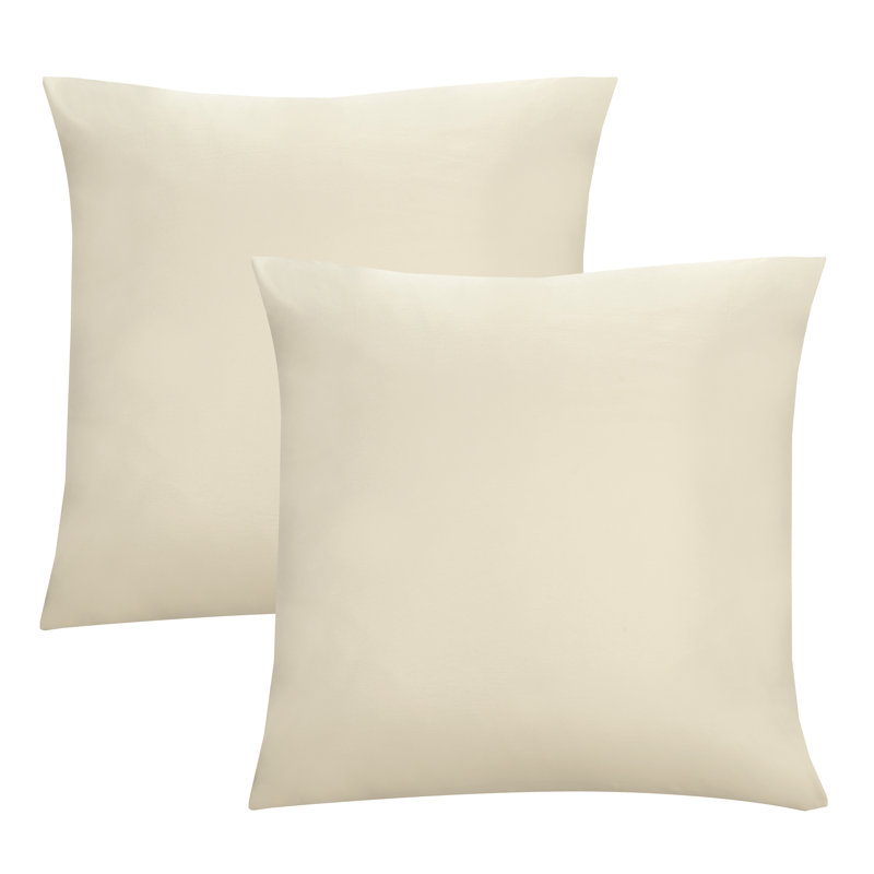 100% Cotton - Set of 2, 80cm W x 80cm L, Spruce