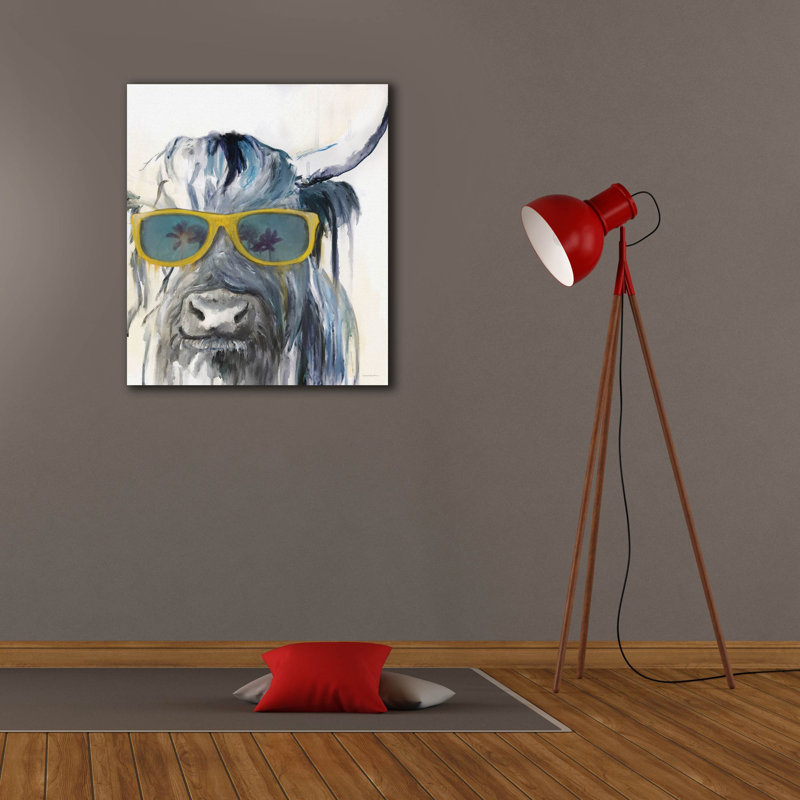  Art mural sur toile, "Good vibrations" par Kamdon Kreations, 26 po x 30 po