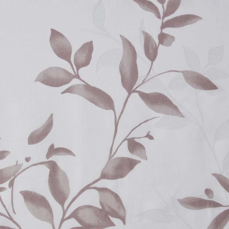 Rideau de douche Mauve Trent Botanical Burnout, Mauve