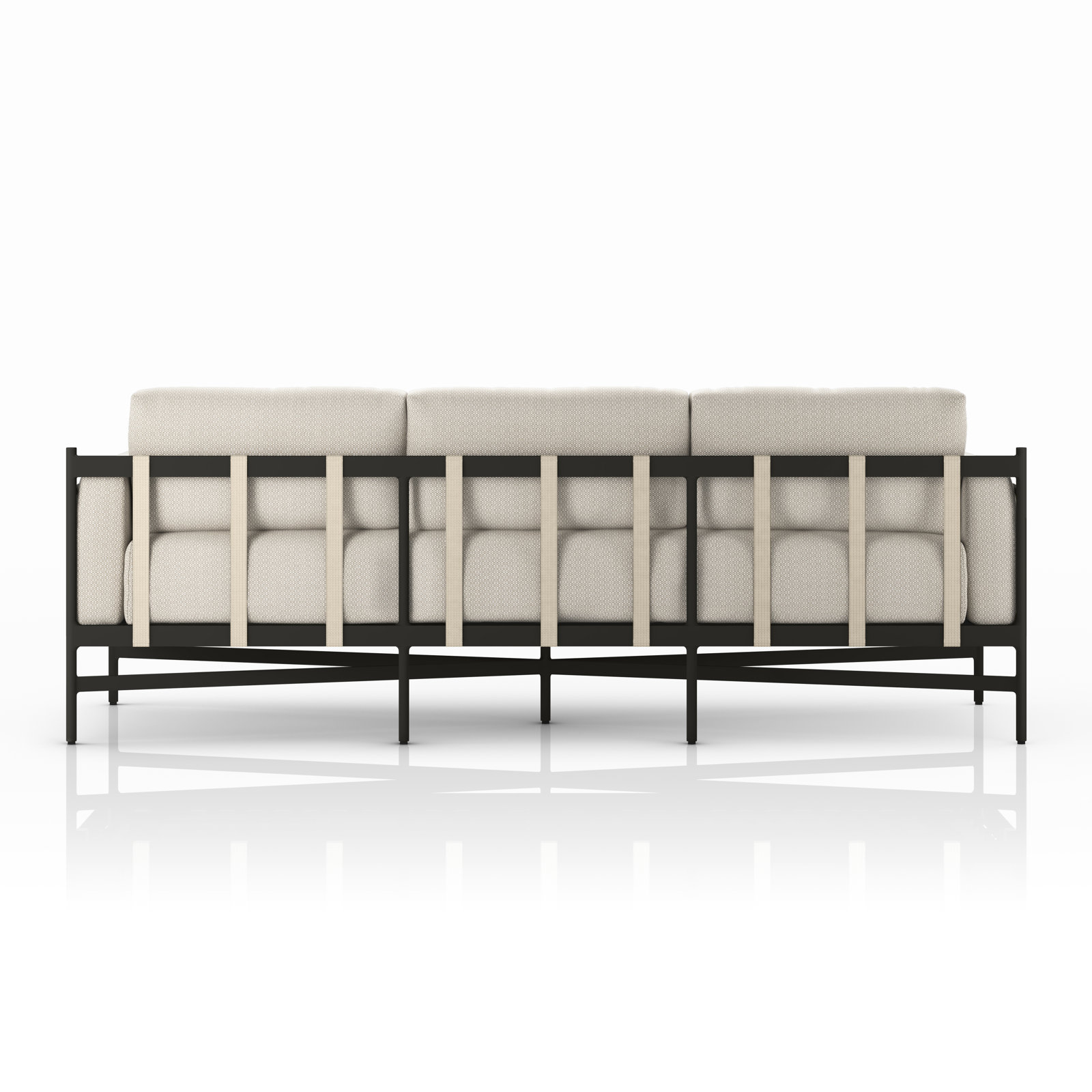Iffie 99" Patio Sofa, Faye Sand