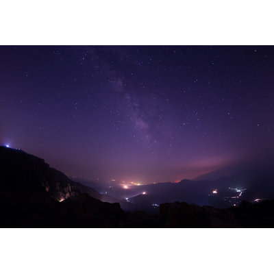 Milky Way Galaxy - Wrapped Canvas Print