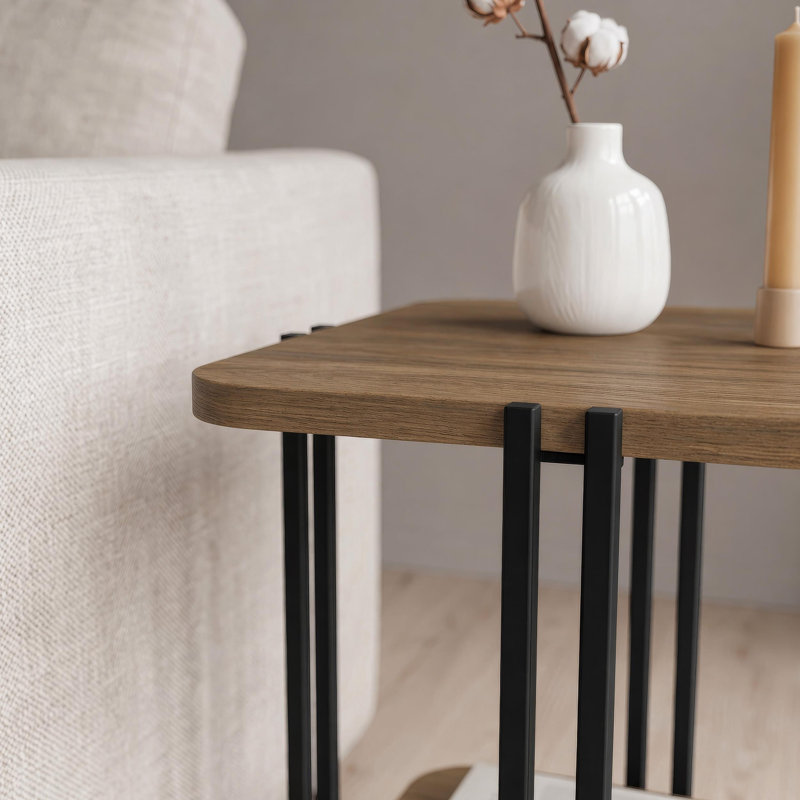 End Table, Whiskey Oak