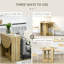 Sefa Extendable Oval Dining Table-963954388