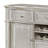 4-drawer Sideboard Buffet Cabinet Silver Oak