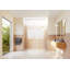 Stellar 76.5 in. x 78 in. Fully Frameless 3 Panel Inline Hinge Shower Door-729068090