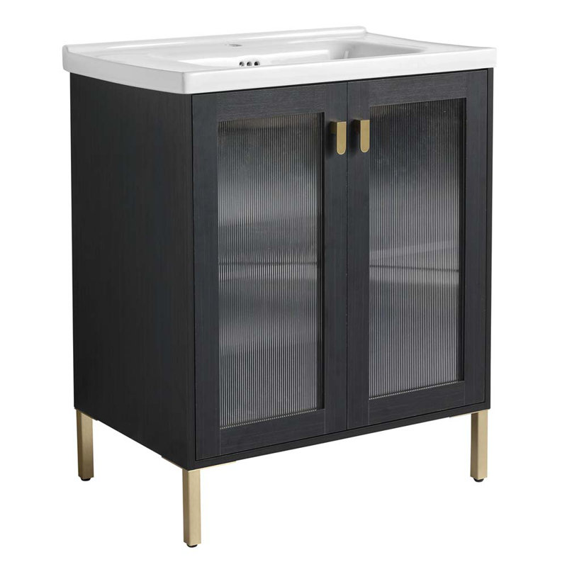Ensemble de meuble-lavabo simple 27,8 po Weda