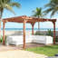Pergola de jardin en bois, pergola d'extérieur