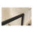 Tempered Glass with Explosion Proof Film, Aluminum Frame Double Sliding Shower Door, "1/4 (6 mm), Stainless Steel handle, Matte Black