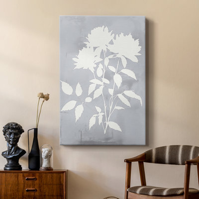 Série FLORAL DL XXXVI - Toile tendue avec châssis Premium - Prêt à être accroché