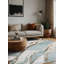 Tapis brun lavable à la machine-1358703086
