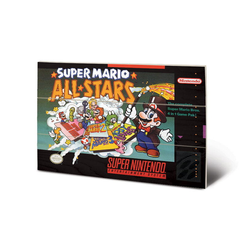 All Stars - No Frame Print on Wood