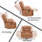 Breasha 39.7" Wide Transitional PU Swivel Rocker Manual Recliner-130043233