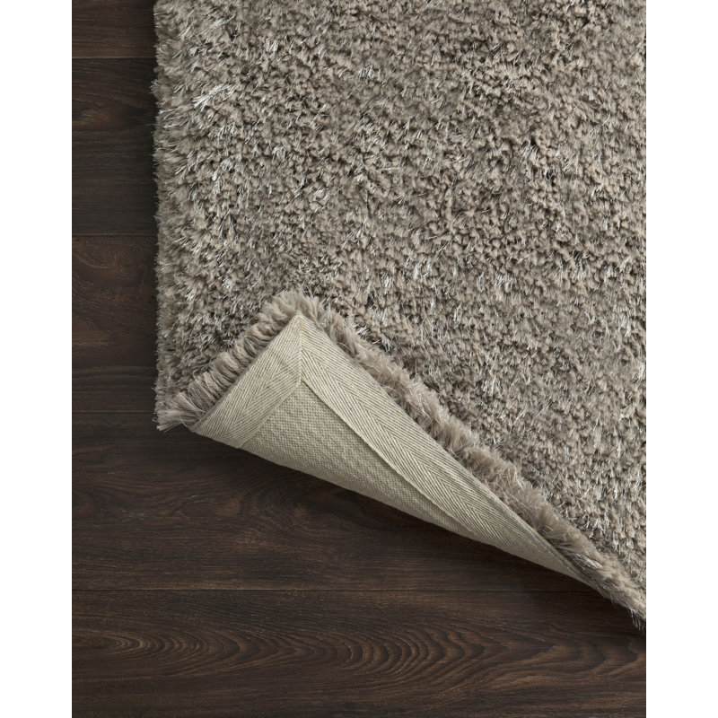 Tapis taupe Montanez, Rectangle 5 pi x 7 pi 6 po