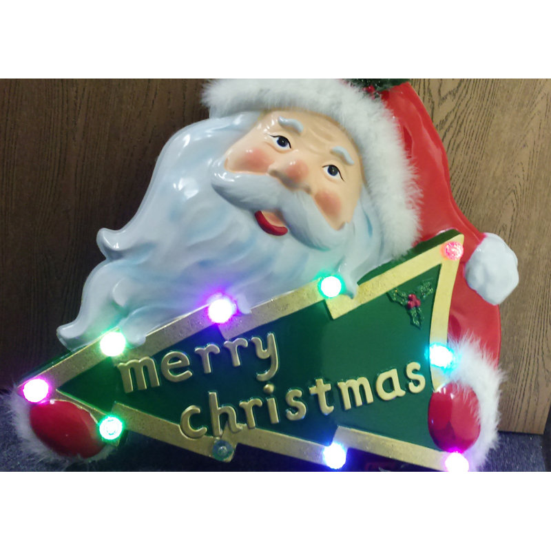 Père Noël illuminé