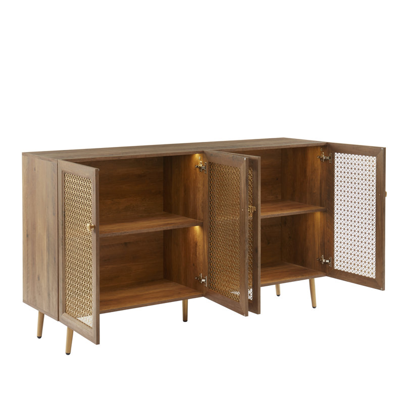 Bestham 61.7'' Sideboard, Rustic Oak