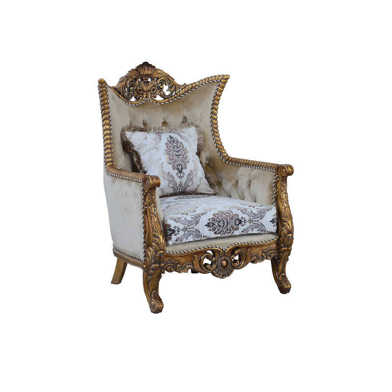 Maggiolini Armchair, Golden