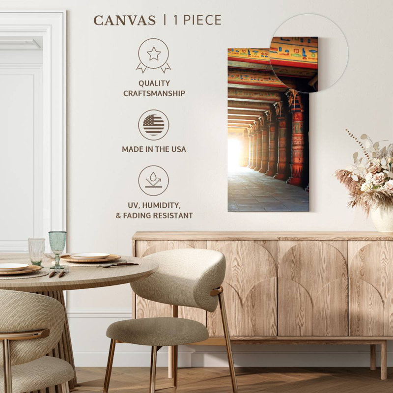 Egyptian Columns, 24" H x 12" W
