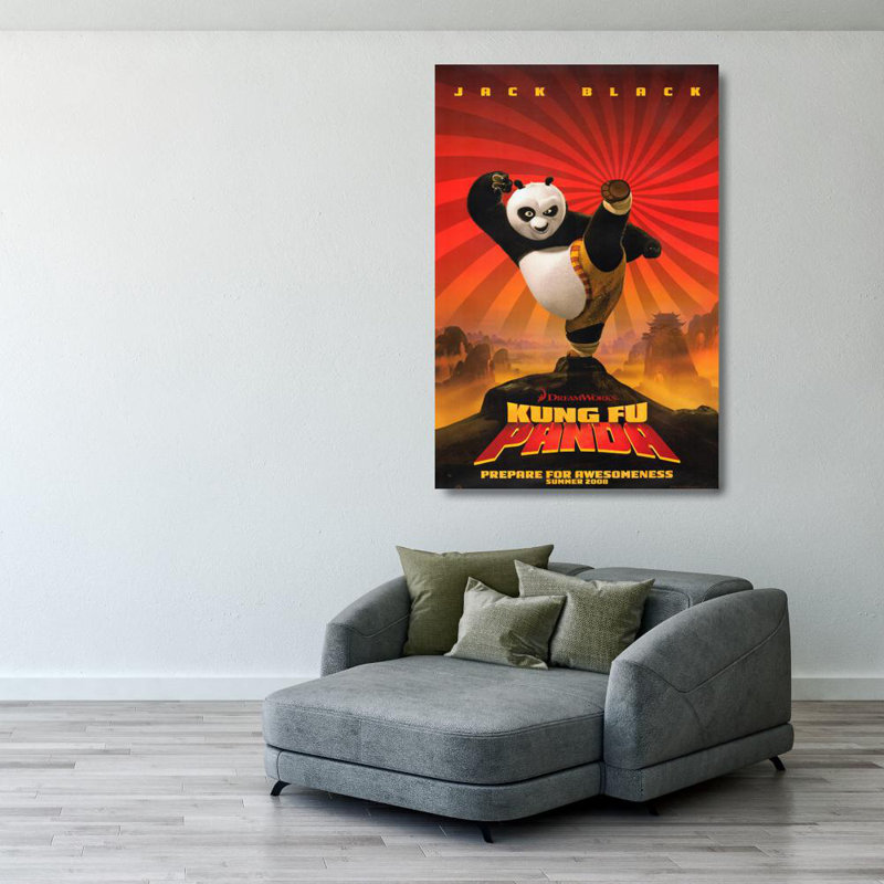 Kung Fu Panda, H 40 po x l 27 po