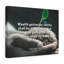 Shall Be Diminished Proverbs 13:11 - Wrapped Canvas Print-1466940575