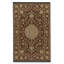 Tapis brun tissé à motif traditionnel lavable Mosso-1548500521