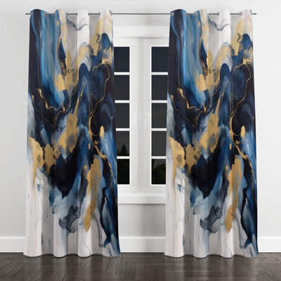 Anastaysia - Modern Grommet Curtain - Velvet Room Darkening - 1 panel