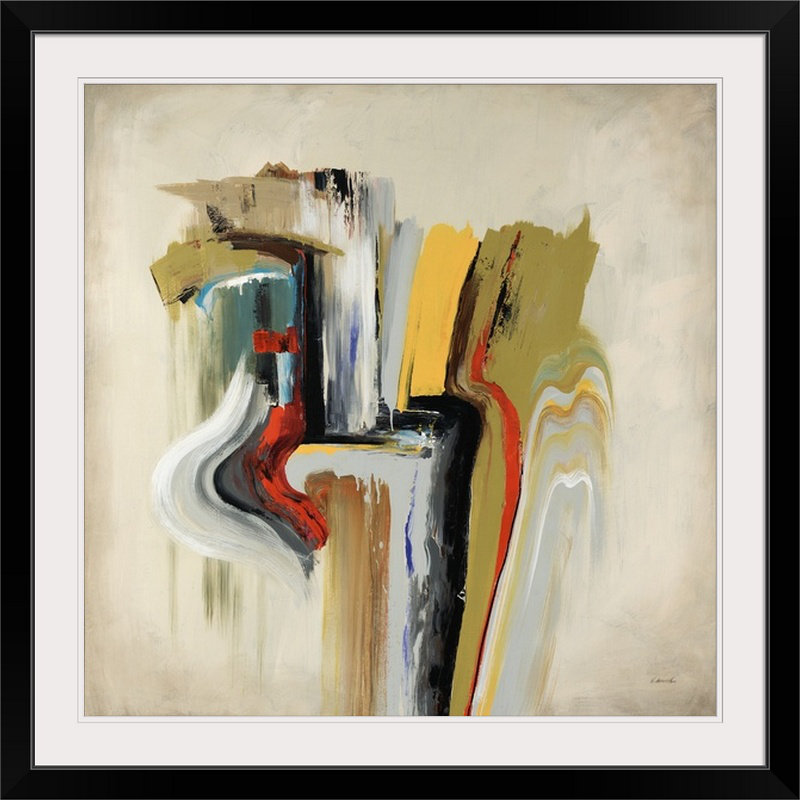 «perméat» Par Sydney Edmunds Impression De Peinture, 20" H x 20" L x 1,5" D, Toile