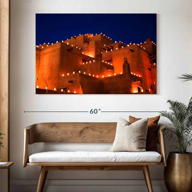 Nicci Santa Fe la nuit, H 34 po x l 51 po