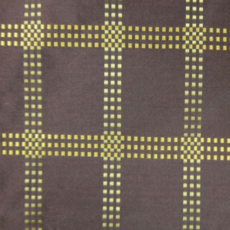 Alana Fabric | Dotted Square Fabric | Drapery & Curtain Fabric, Plum