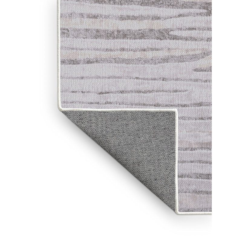 Machine Washable White Area Rug, Rectangle 8' x 10'