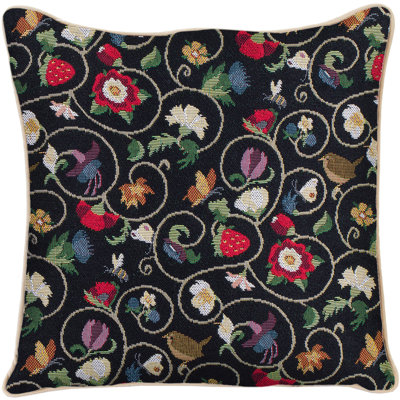 Floral Throw Pillow