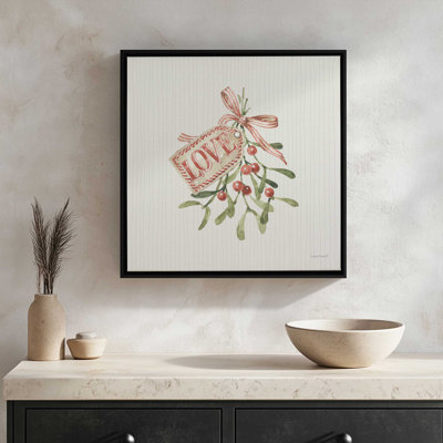 Lennetta XVII White By Lisa Audit Canvas Art Print