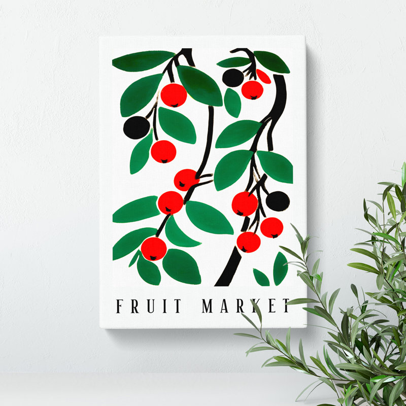 XMKTMKT-151 Cherry Fruit Market Exhibition Vol.4 - Wrapped Canvas Print