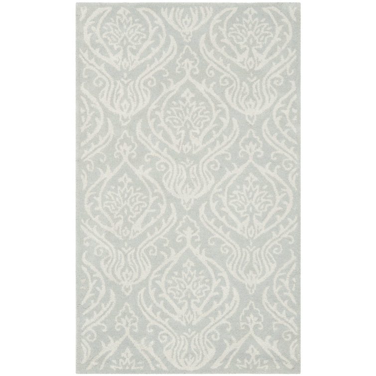 Pooler Hand Tufted Wool Geometric Rug