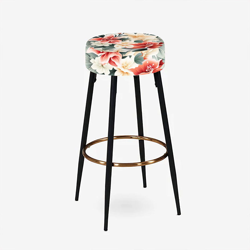 Ensemble de 2 tabourets de bar tropicaux Subdued
