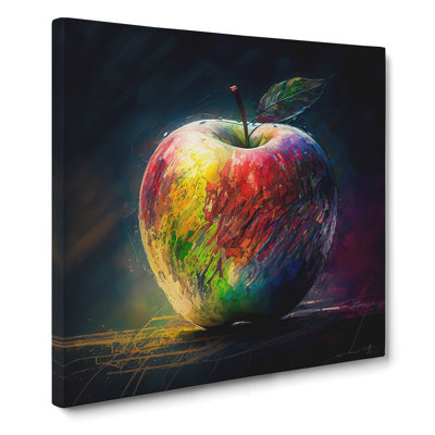 Apple Post-Impressionism - No Frame Print