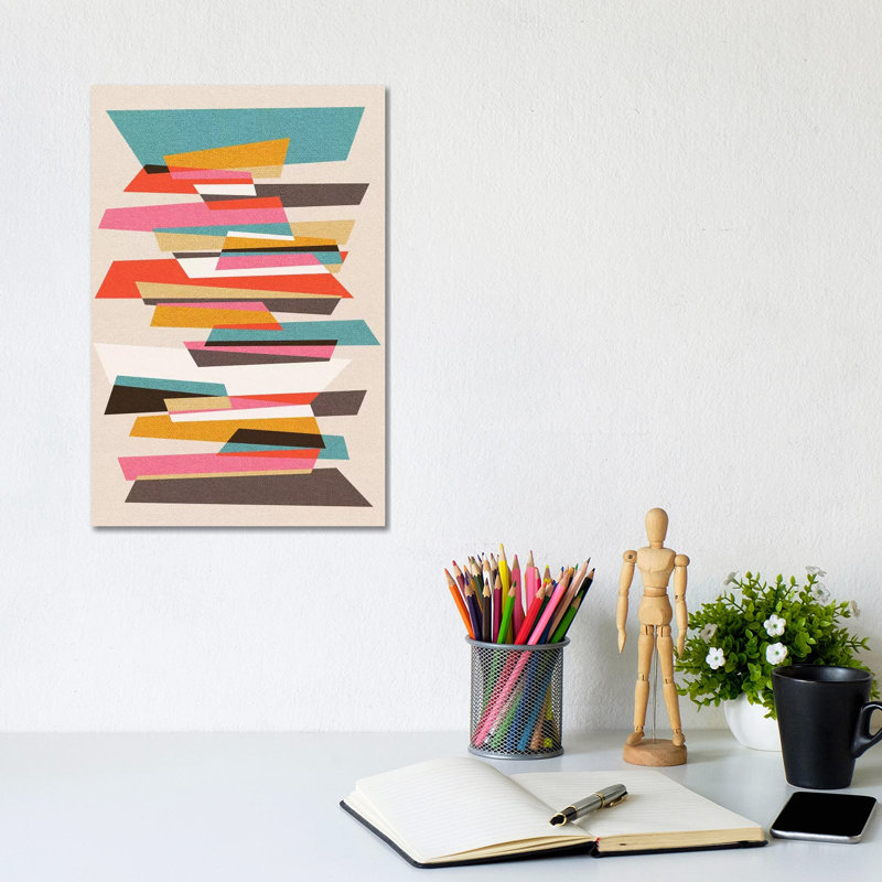 Fragments VII by Susana Paz - Wrapped Canvas Print, 30.48cm H x 20.32cm W x 1.91cm D