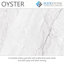 Siège d'angle flottant FlexStone de 27 po en huître-106535361