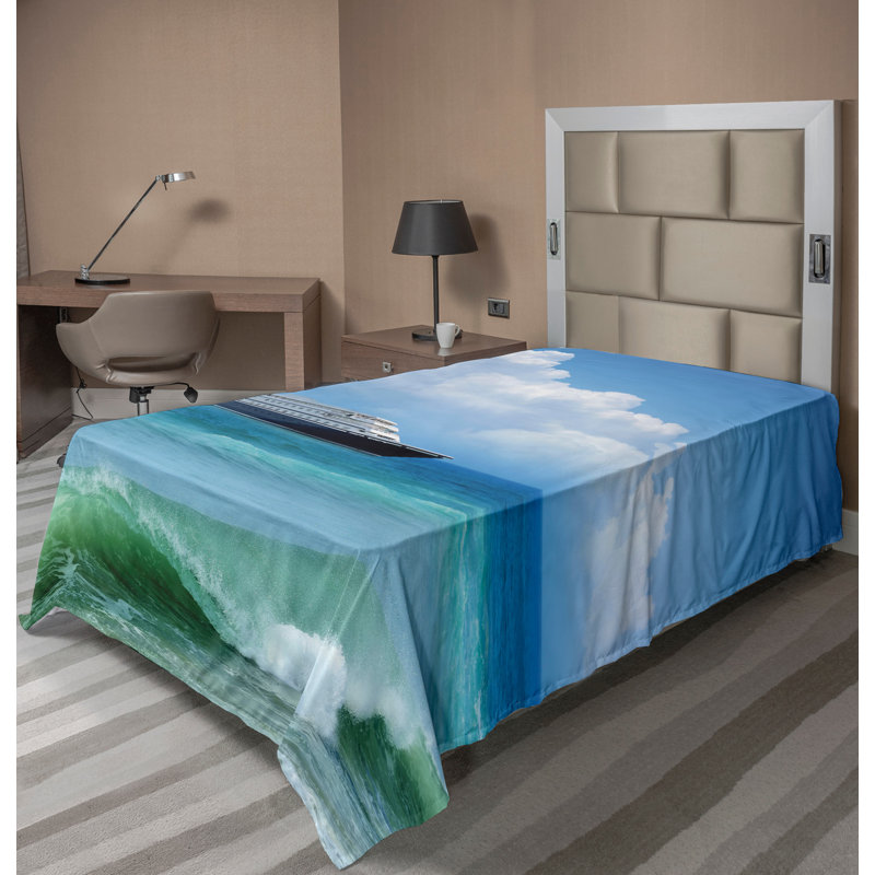 Drap plat Ambesonne, Drap plat pour lit simple