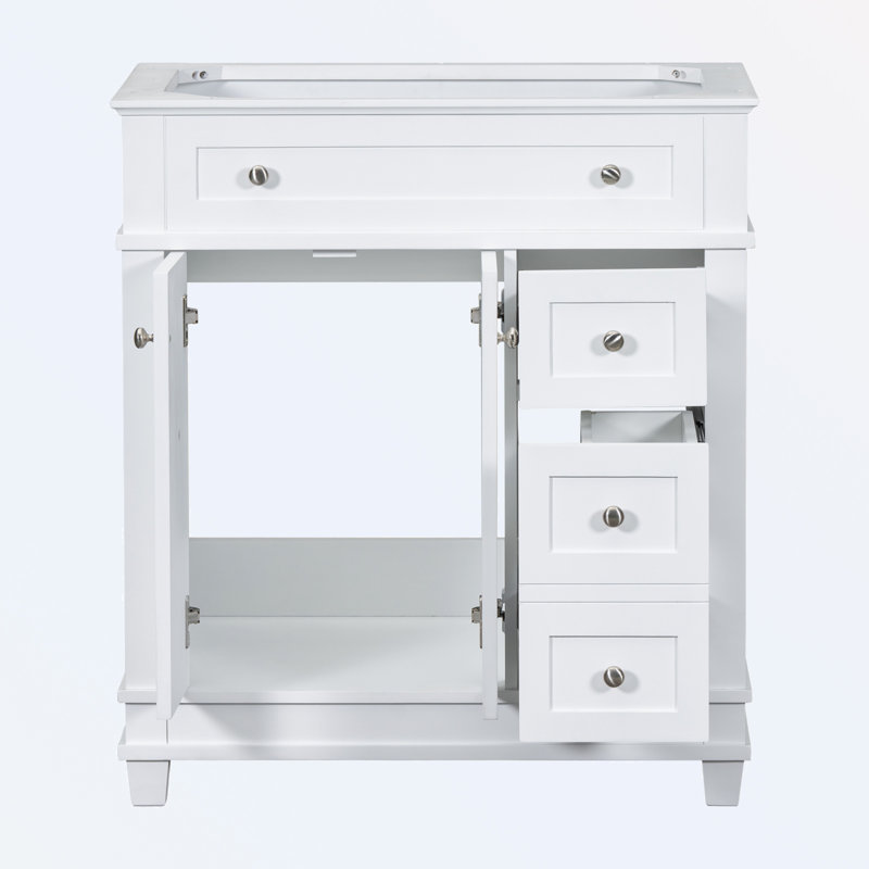 Meuble-lavabo de salle de bain sans lavabo
