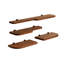 Tablettes flottantes murales en bois massif Valetta-1298926264