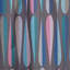 Retro Abstract Drops V - Rideau Mid-Century - Velours obscurcissant - 1 panneau-313529292-313529294