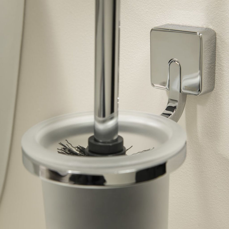 Tiger Toilet Brush and Holder Impuls Chrome 11 x 15.3cm
