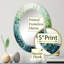 Zijah - Miroir mural moderne ovale-589018455