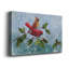 Winter Cardinal Duet I, toile tendue avec châssis de qualité supérieure - prête à être accrochée-219542164