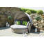 Aarju 195cm Wide Wicker Patio Daybed with Cushions-49628675
