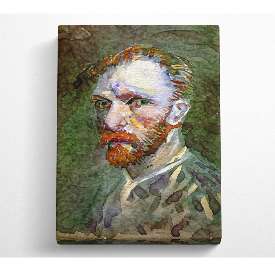 Van Gogh Selbstporträt 4 - Kunstdrucke auf Leinwand