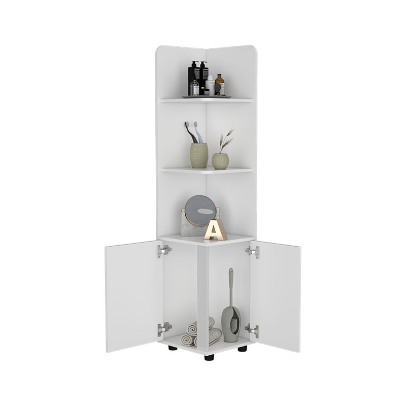Brunetti Freestanding Cabinet, Kairatu, White, Width X 14,7
