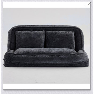 Double Human Dog Bed And Lazy Sofa, Extra Large Floor Couch With 5 Adjustable Positions, Plump Pillows, And Chenille Fabric For Ultimate Comfort And V